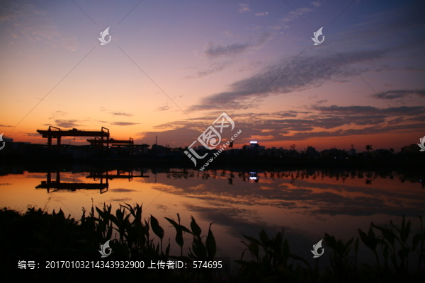 晚霞