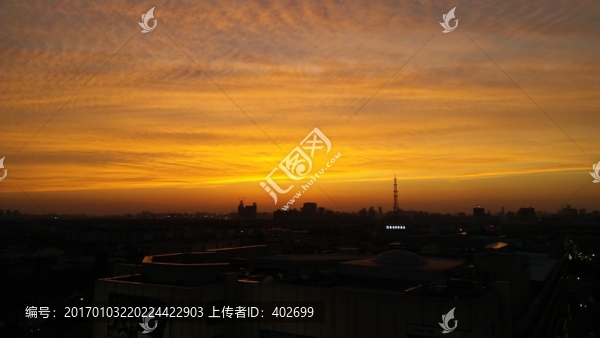 夕陽西下