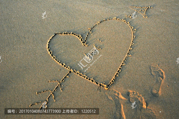 海灘上的愛