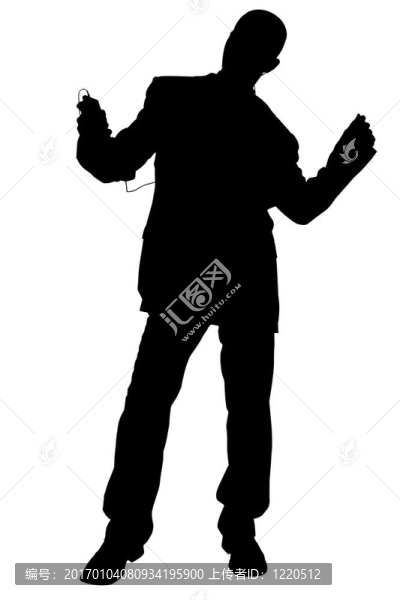 剪影跳舞