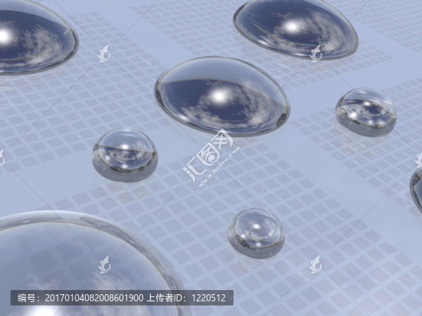 水滴里的天空