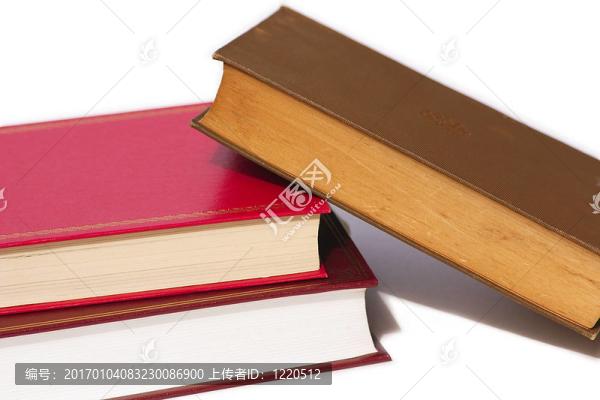 倒下的書