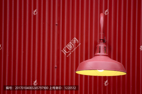 紅色的光