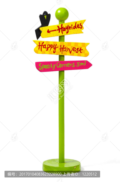 節(jié)日的街道標(biāo)志