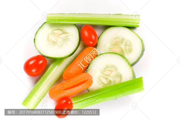 濕的蔬菜