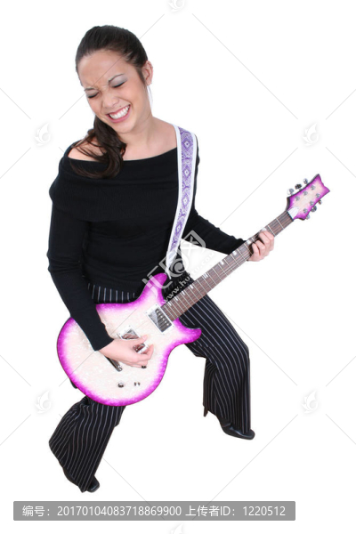 電吉他的女孩
