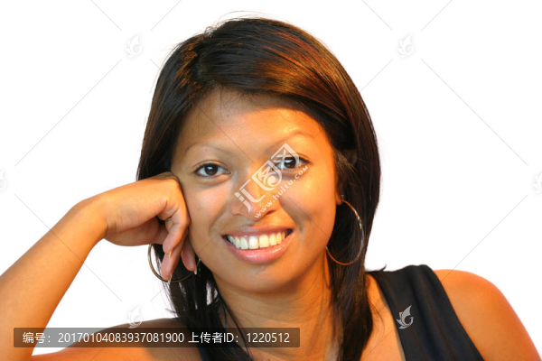 漂亮的微笑