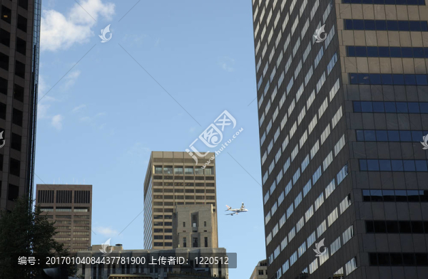 飛行在天空