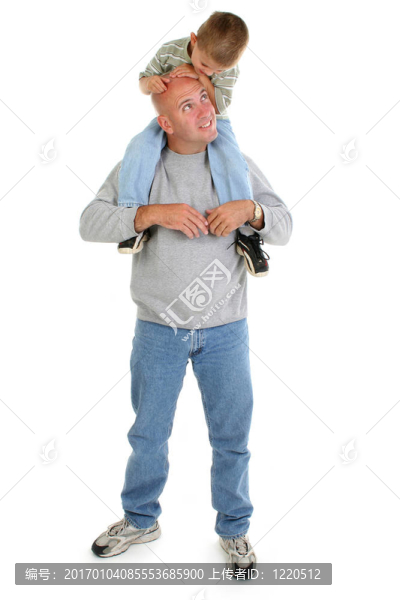 父親和兒子的家庭