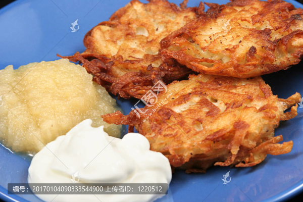 土豆餅特寫