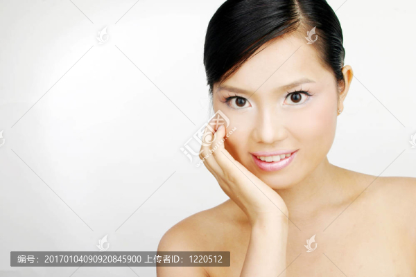 甜美的女孩