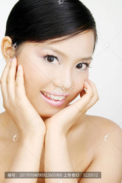 甜美的女孩