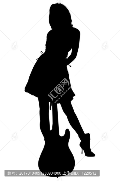 婦女剪影