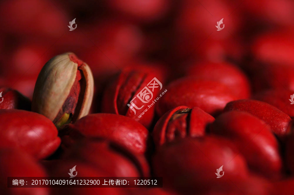 紅色的開心果