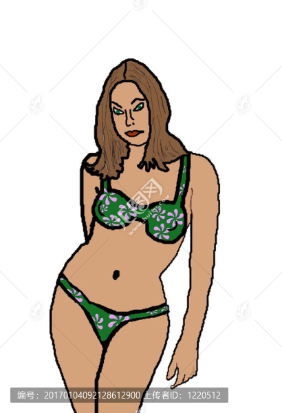 女孩Bikini