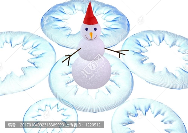 三維雪人（W）