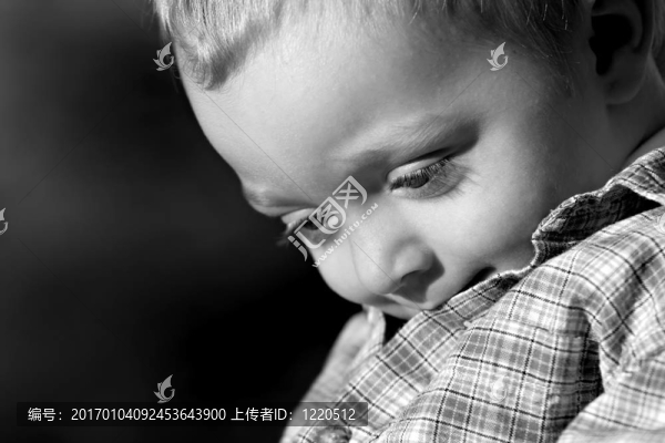 一個(gè)年輕男孩的肖像