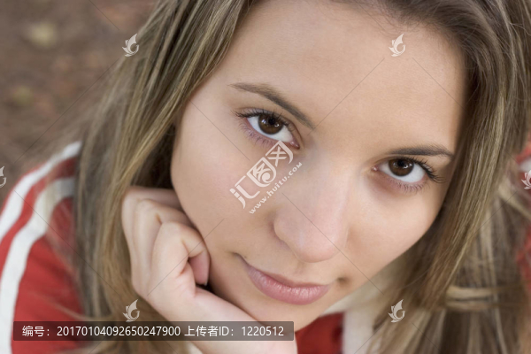 美麗的女人的臉