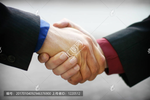 商業(yè)的握手
