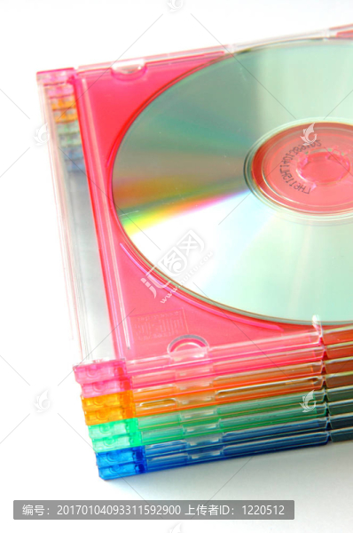 珠寶盒中的空白光盤