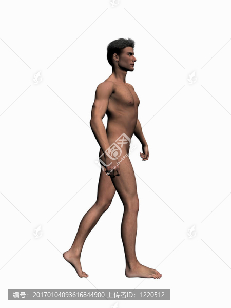 解剖的男子步行2。