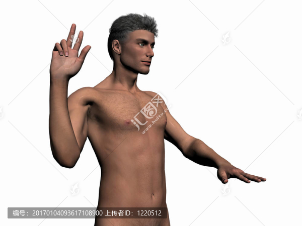 插圖男子宣誓。