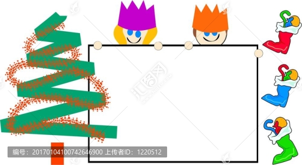 圣誕標志的孩子