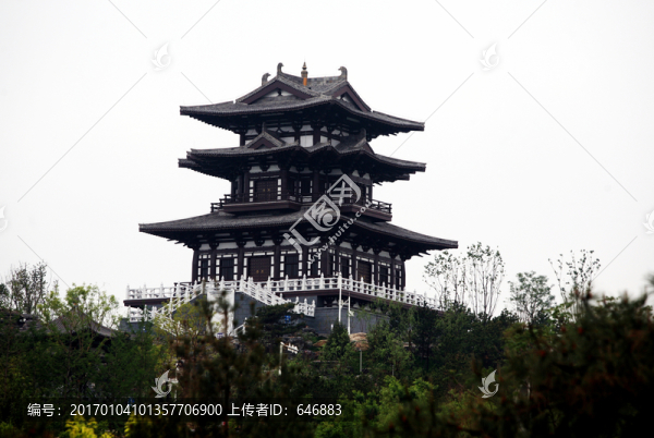 仿古建筑,園林景觀
