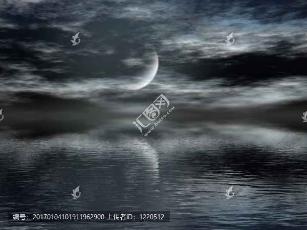 漆黑的夜晚