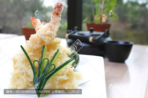 蝦天婦羅壽司