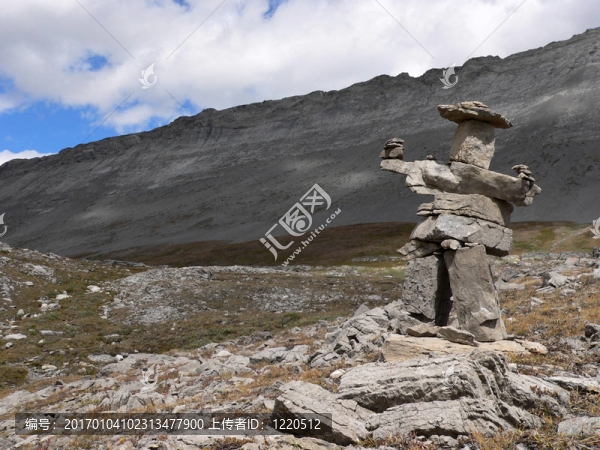 小型inukshuk