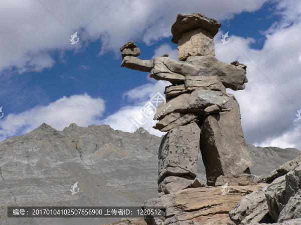 小型inukshuk