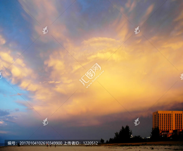 燦爛的天空