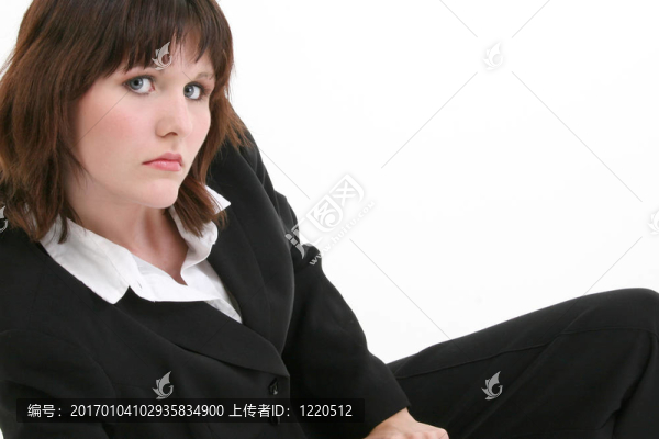 年輕的女商人
