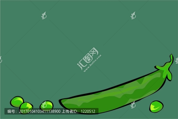 豌豆的背景