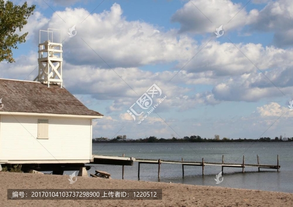 海灘的房子