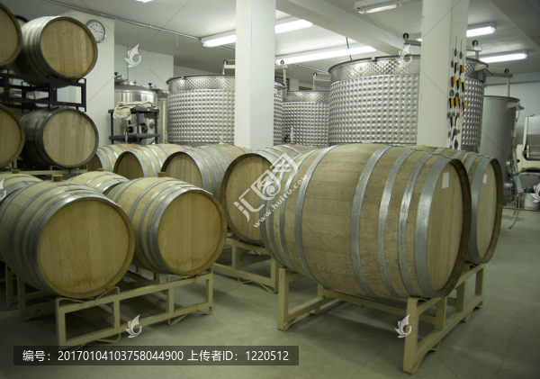 葡萄酒桶和vats-d2x-44366