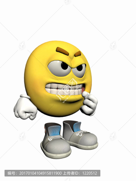 憤怒的表情的家伙。
