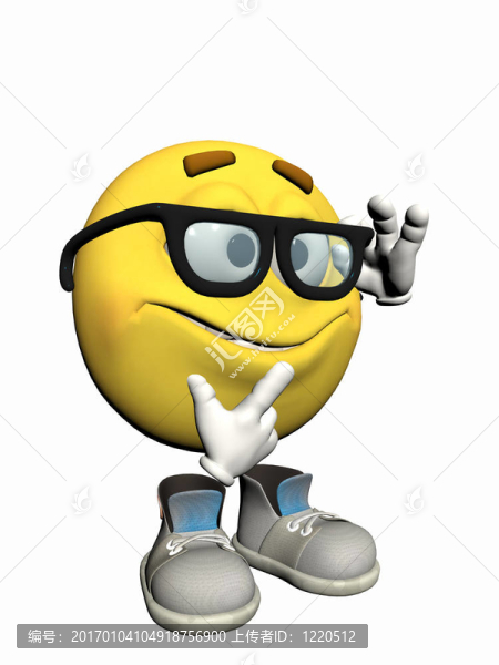 書呆子表情的家伙。