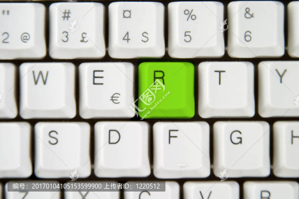電腦鍵盤字母R