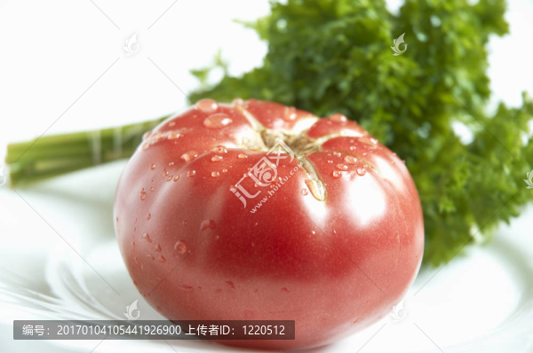 番茄和青菜
