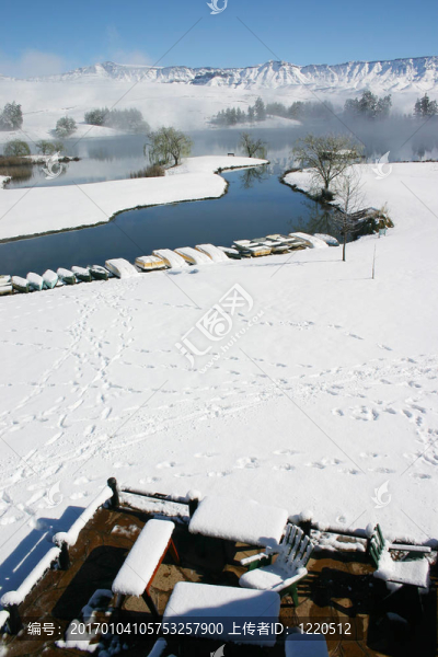 雪景觀