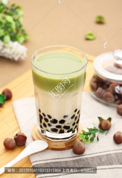 榛果奶綠