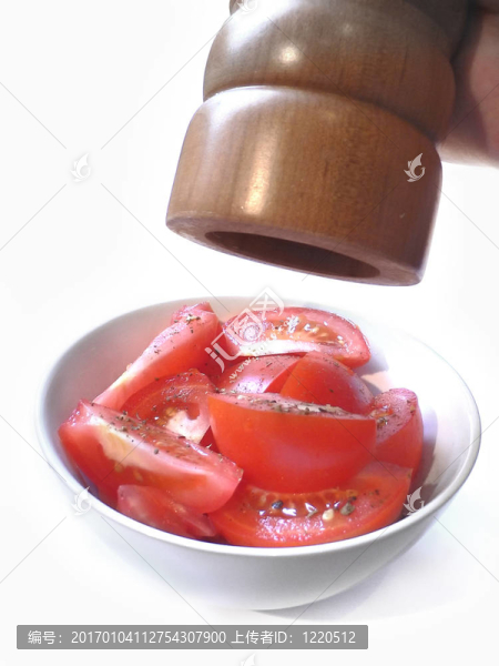 一碗西紅柿沙拉