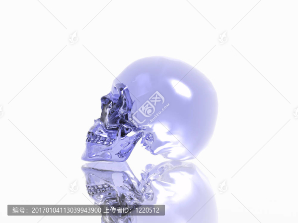 Glass,skull。