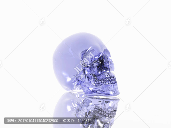 Glass,skull。