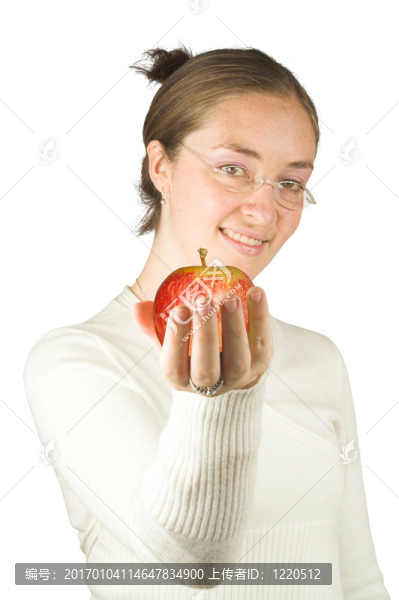 美麗的老師與蘋果