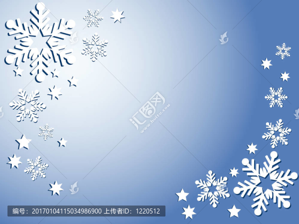 雪花和星星