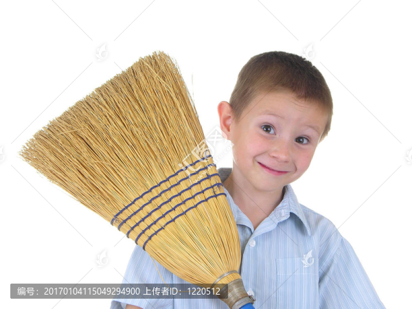 一個男孩和His,Broom