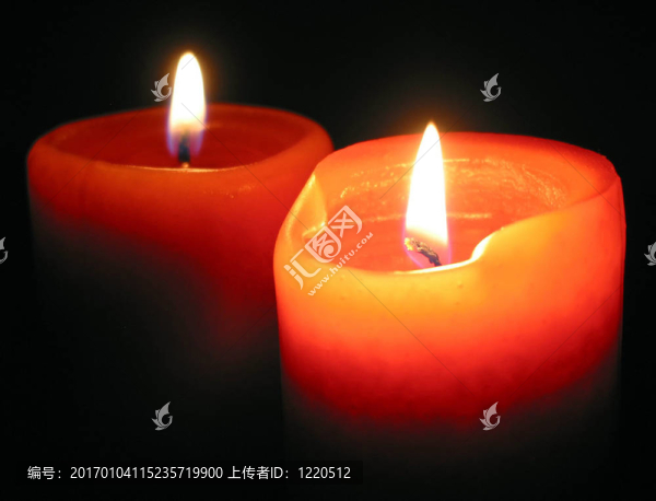 燃燒的蠟燭